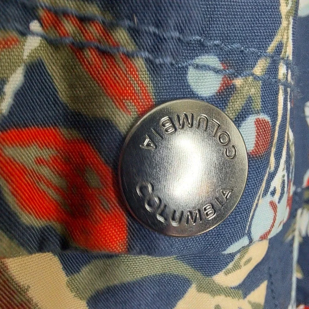 Grandmillenial Cottagecore West Bluff Columbia Women's L Floral Utility Jacket